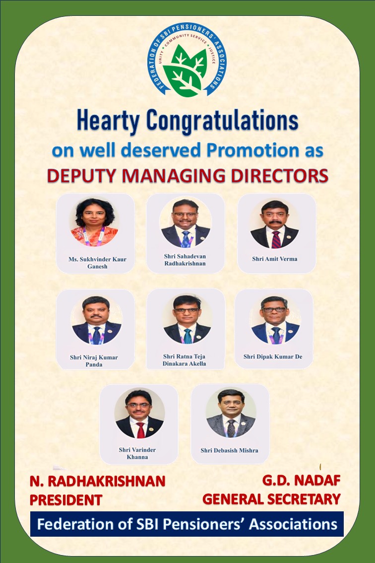 🎉 Congratulations – Deputy Managing Directors