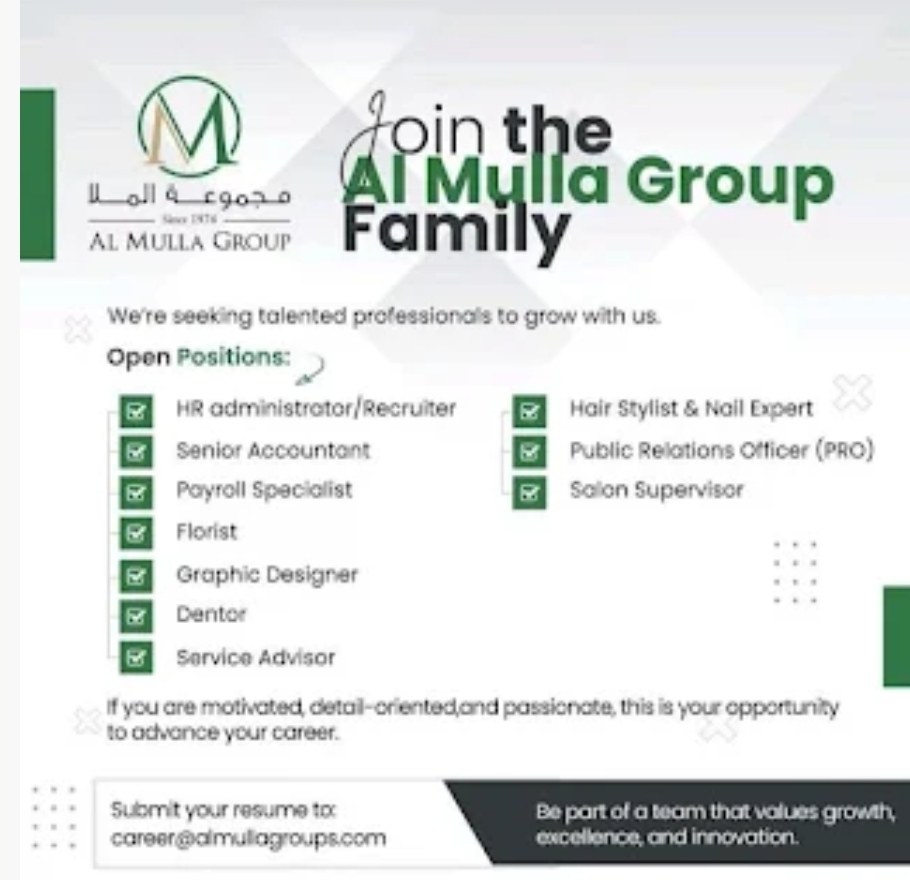 🏢 CORPORATE & TECH JOBS – UAE 🇦🇪