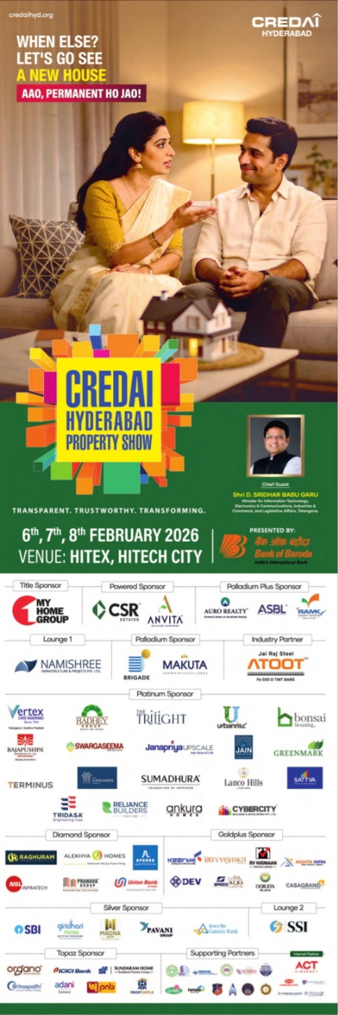 🏡 CREDAI HYDERABAD PROPERTY SHOW 🏡
