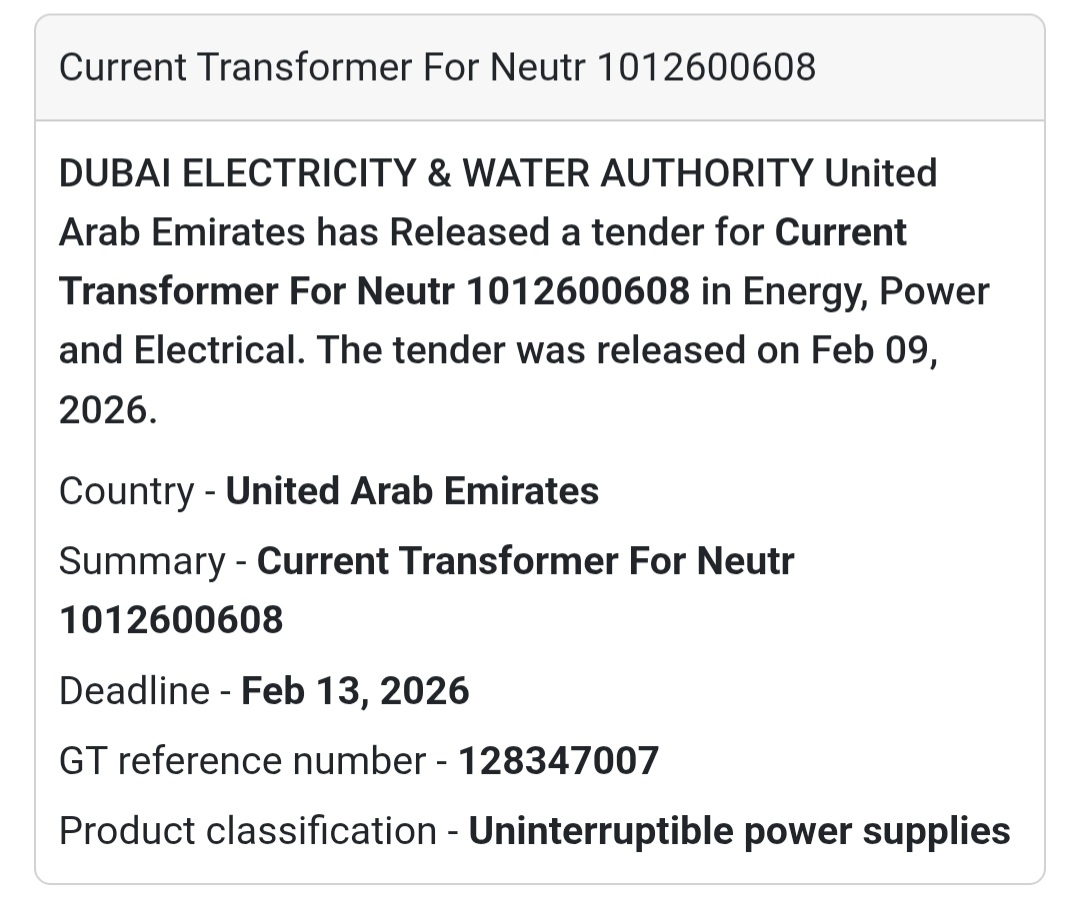 ⚡ Current Transformer for Neutral