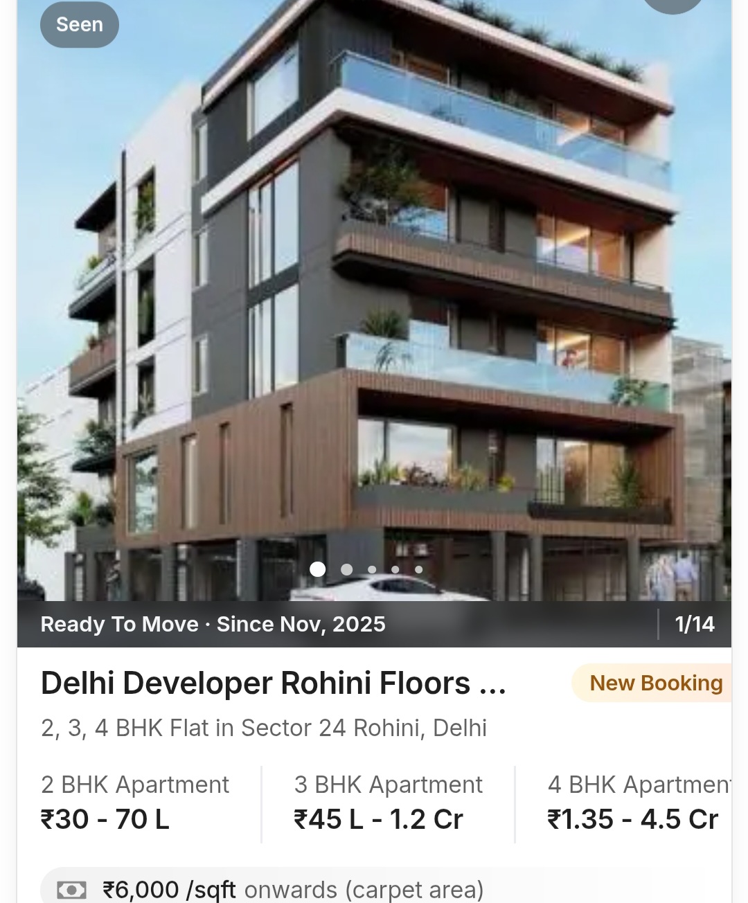 🏠 Delhi Developer Rohini Floors – Modern Living in Sector 24, Rohini ✨