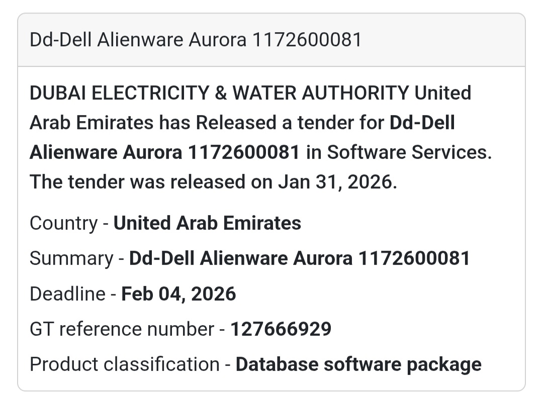 💻 Dell Alienware Aurora Software