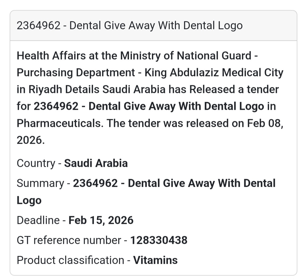 🦷 Dental Give Away with Dental Logo