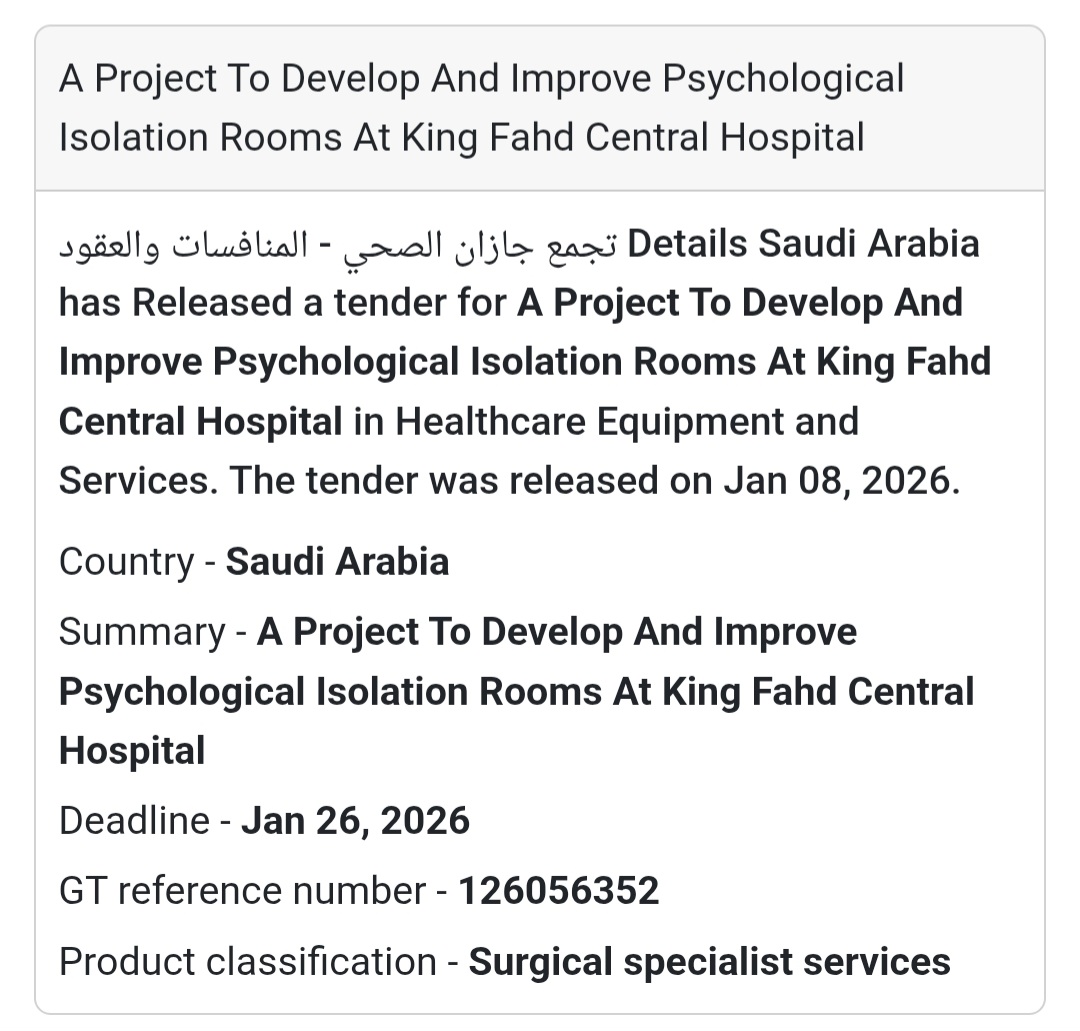🧠 Development of Psychological Isolation Rooms