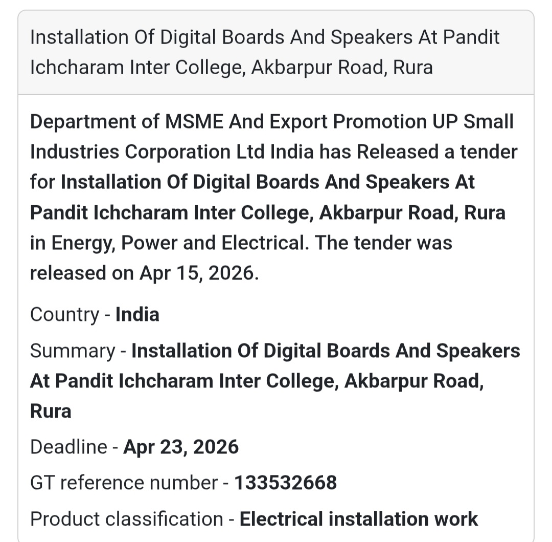 ⚡ Digital Boards Installation – Rura