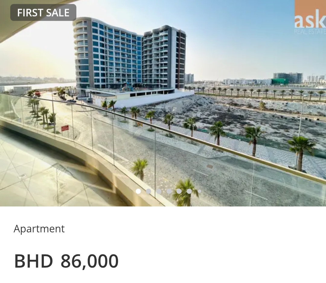 Dilmunia | Payment Plan | Sea View 💰 BHD 86,000