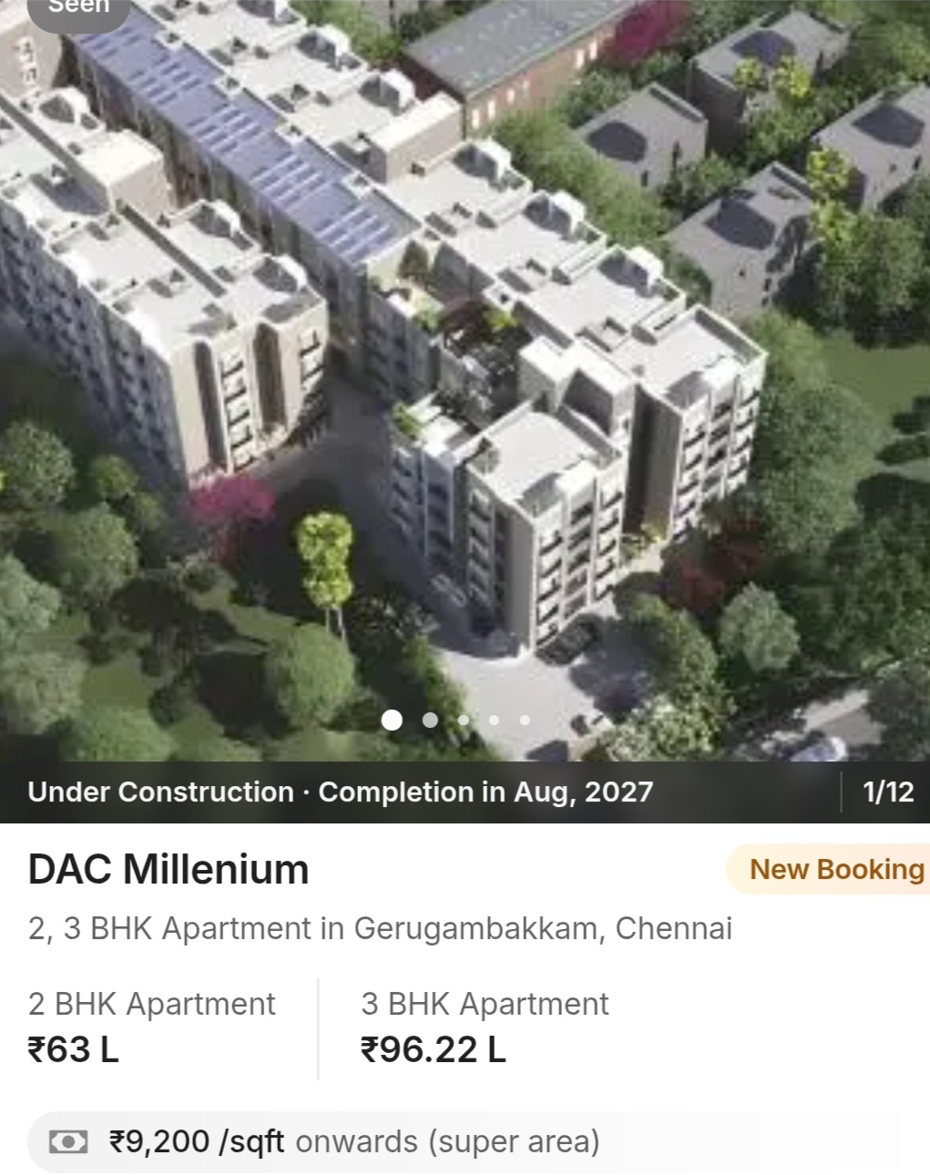 ✨ Discover Modern Living at DAC Millenium, Gerugambakkam – Chennai ✨