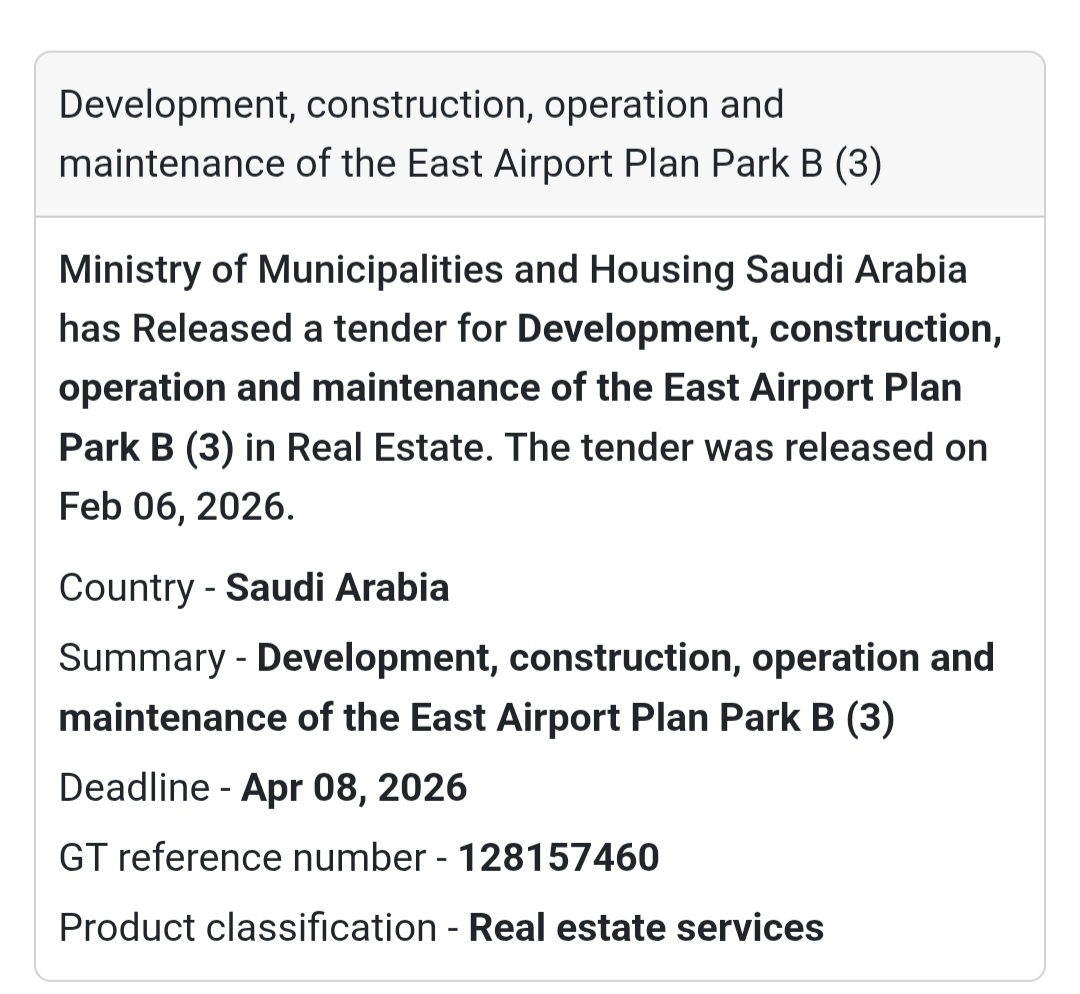 🌳 East Airport Park Development – Park B