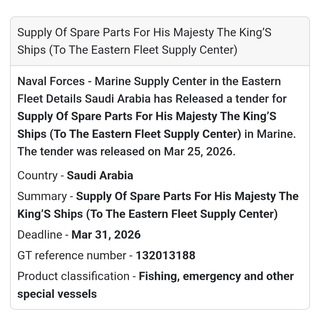 ⚓ Eastern Fleet Supply Center Tender