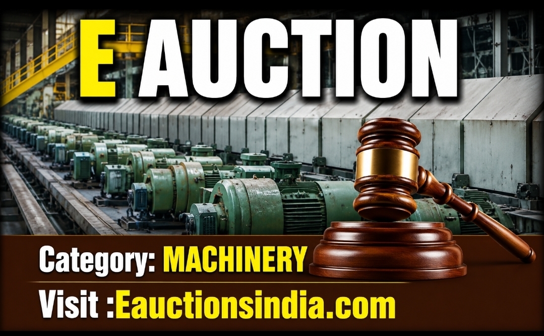 🏭 eAuction Plant & Machinery in Bikaner, Rajasthan