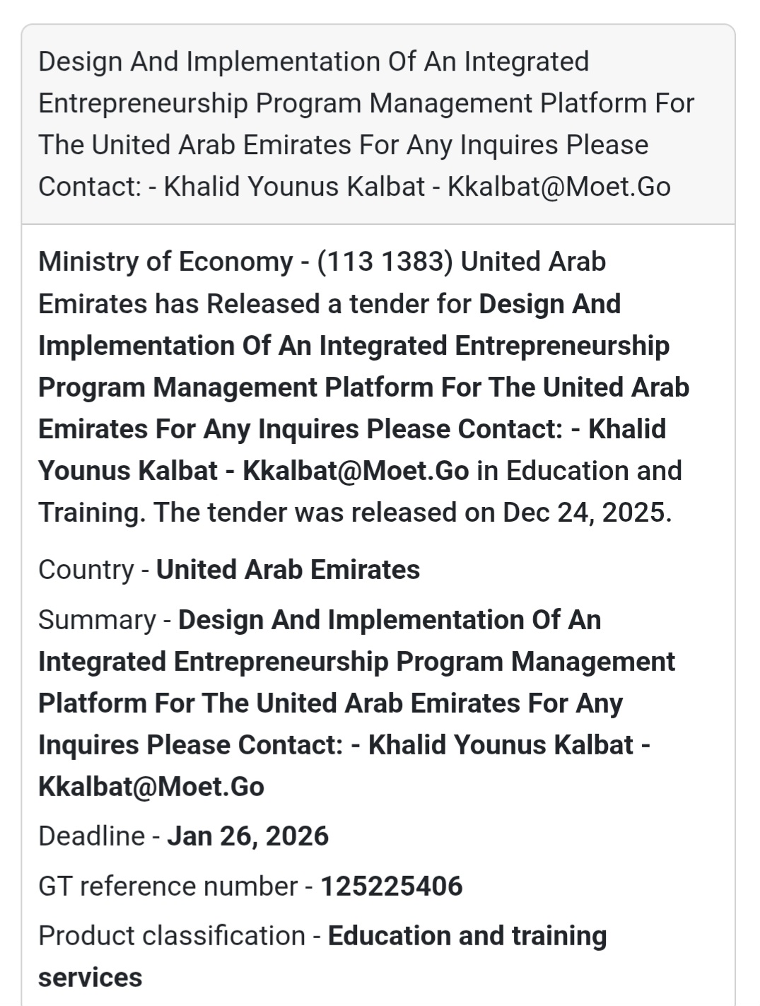 🎓 Education & Digital Platform | UAE 🇦🇪