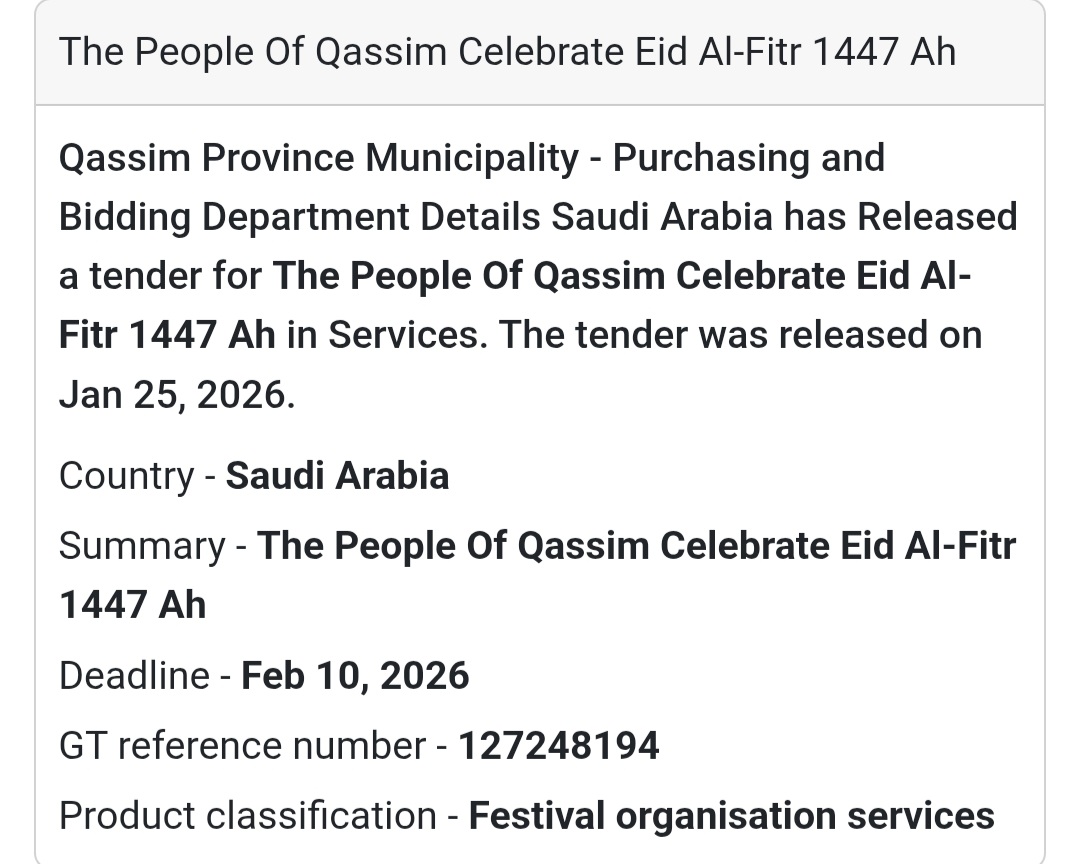 🎉 Eid Al-Fitr Celebration Services – Qassim