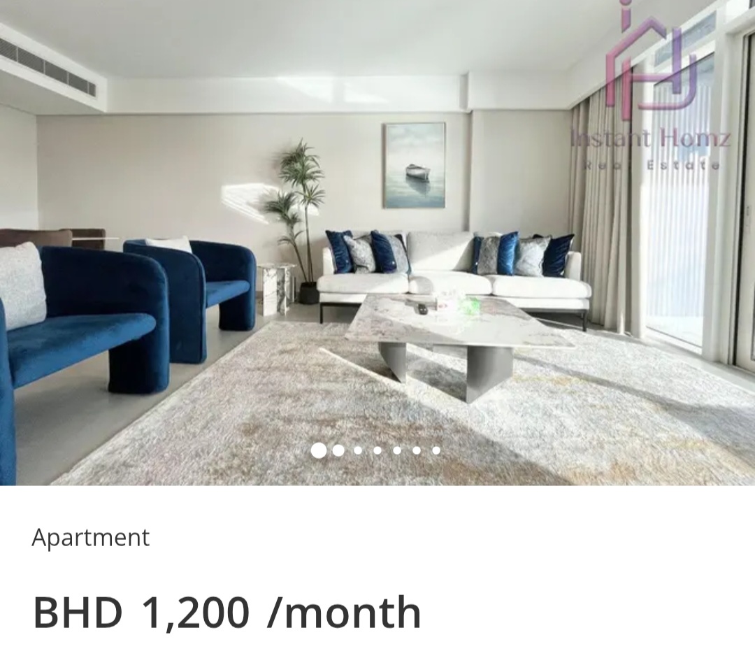 🌊 Elite Waterfront 2BHK – Bahrain Bay