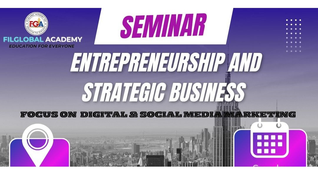 🚀 Entrepreneurship & Strategic Business Seminar – Dubai