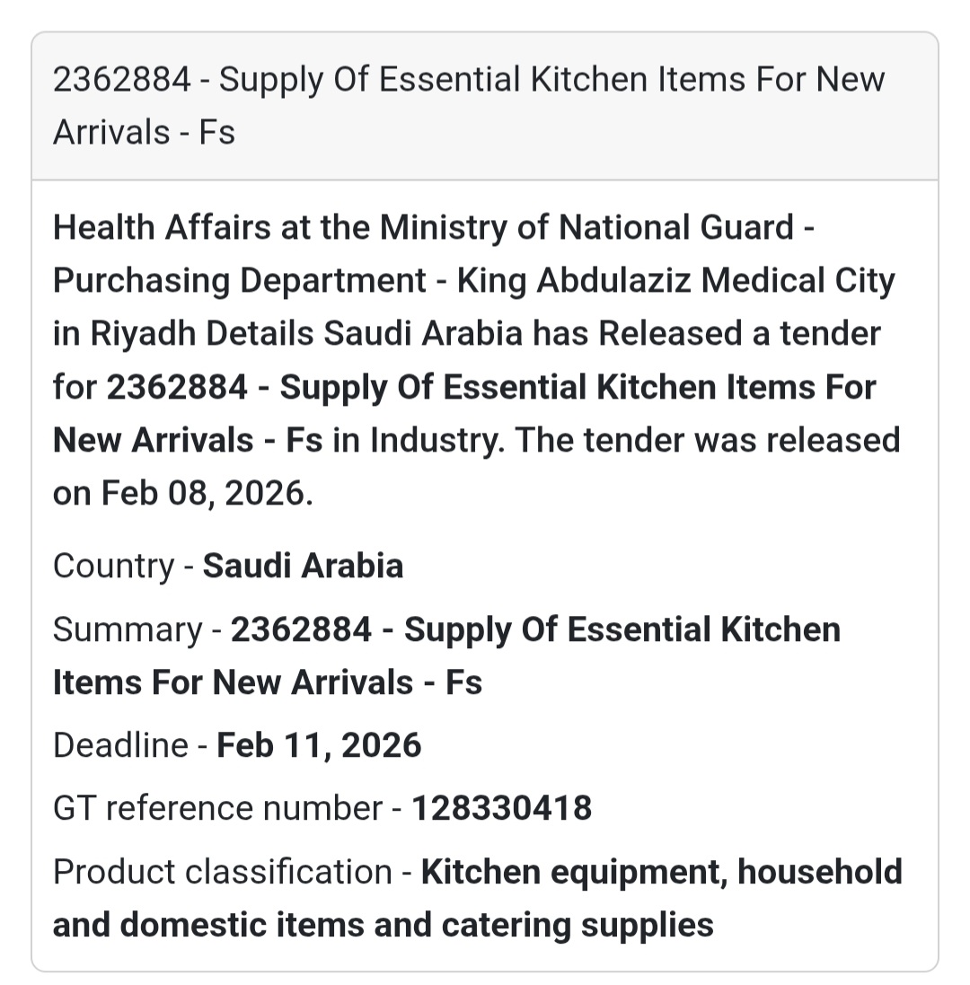 🍽 Essential Kitchen Items for New Arrivals (FS)