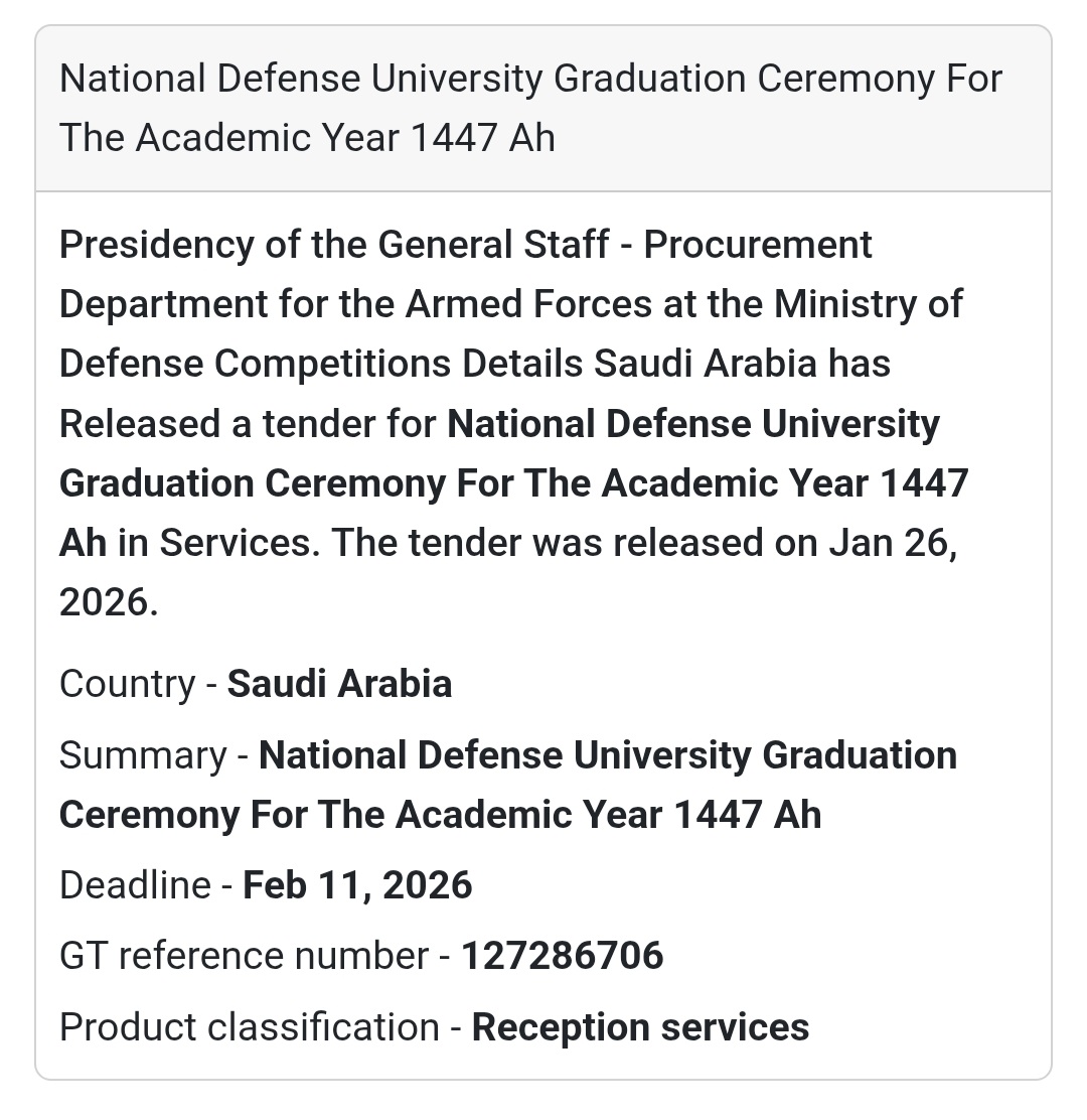 🎓 Event Services – Graduation Ceremony