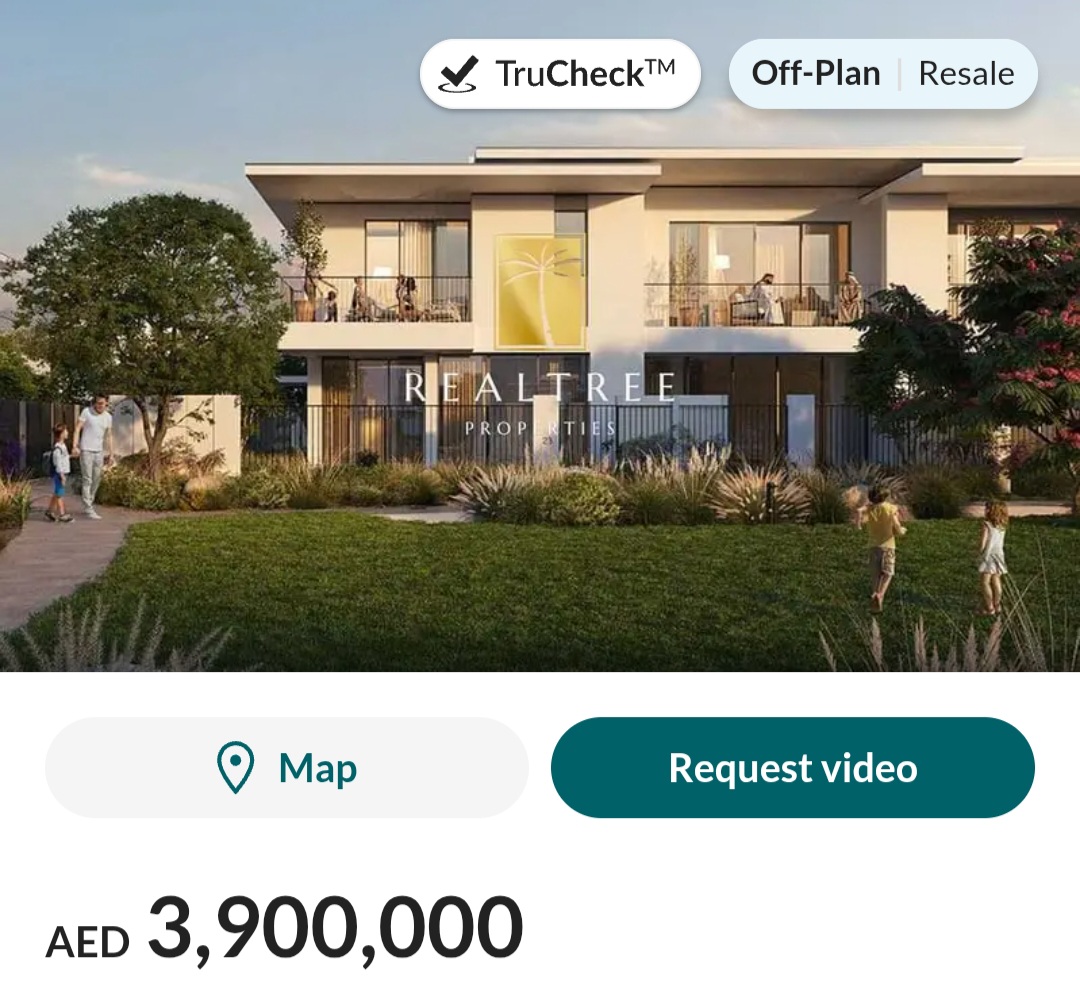 🌿 Exclusive Resale 4BR TH | Venera – The Valley by Emaar