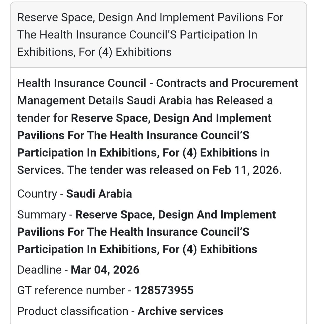 🏗️ Exhibition Pavilion Design & Implementation – Health Insurance Council