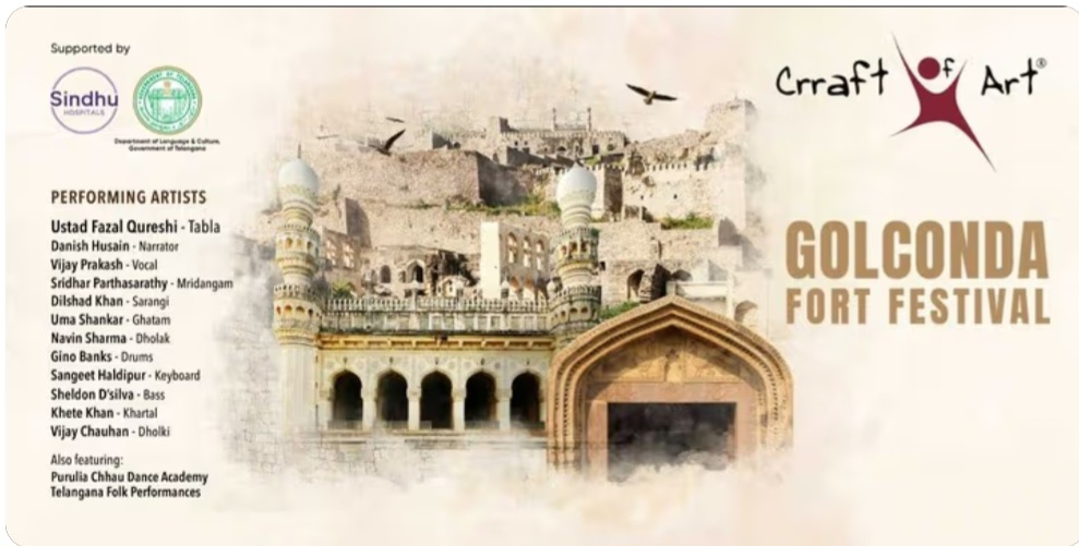 ✨ Experience History Come Alive at the Golkonda Fort Festival! ✨