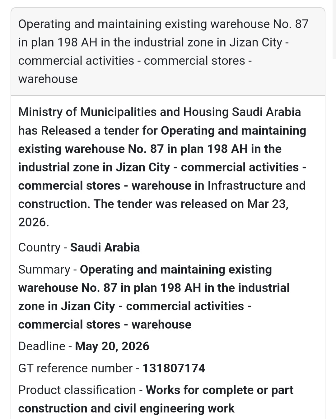🏢 Facility Management Project