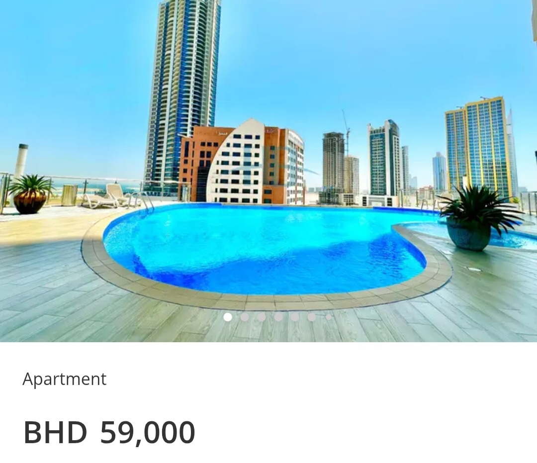 🌆 Facing City Centre | Freehold | High Floor – BHD 59,000