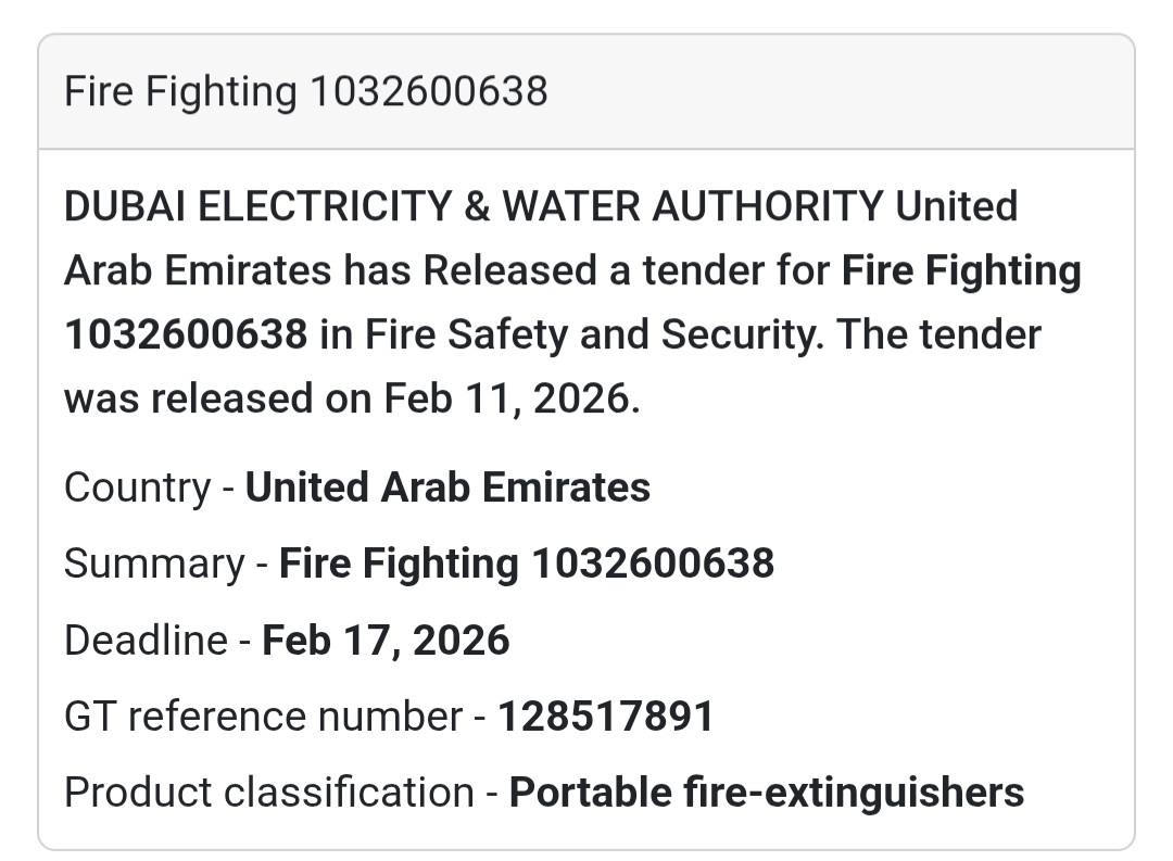 🧯 Fire Fighting – 1032600638