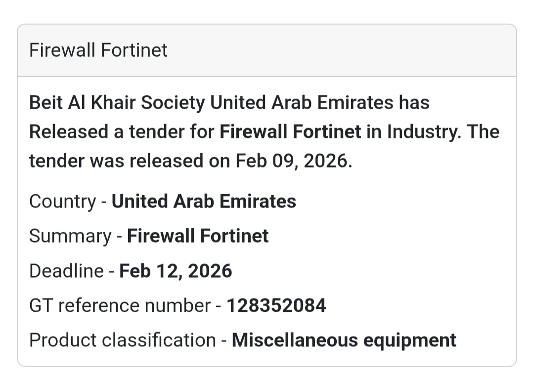 🔐 Firewall – Fortinet