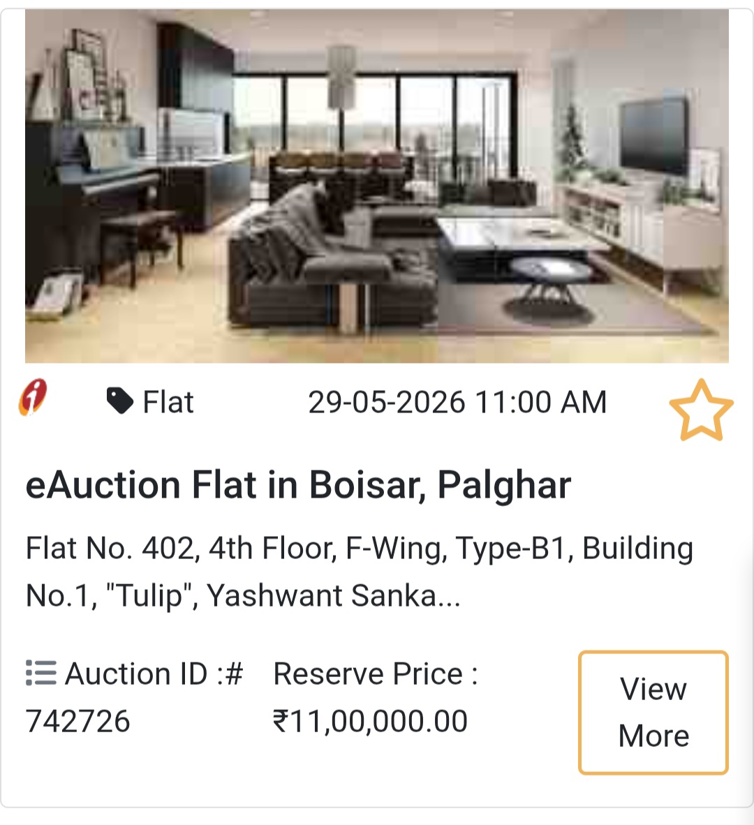 Flat in Boisar, Palghar