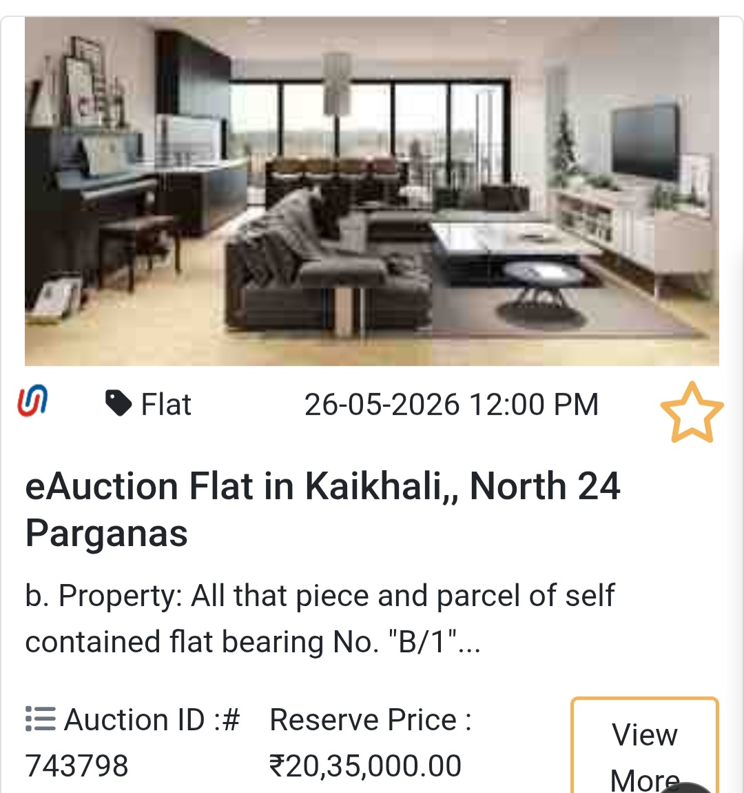 Flat in Kaikhali, North 24 Parganas