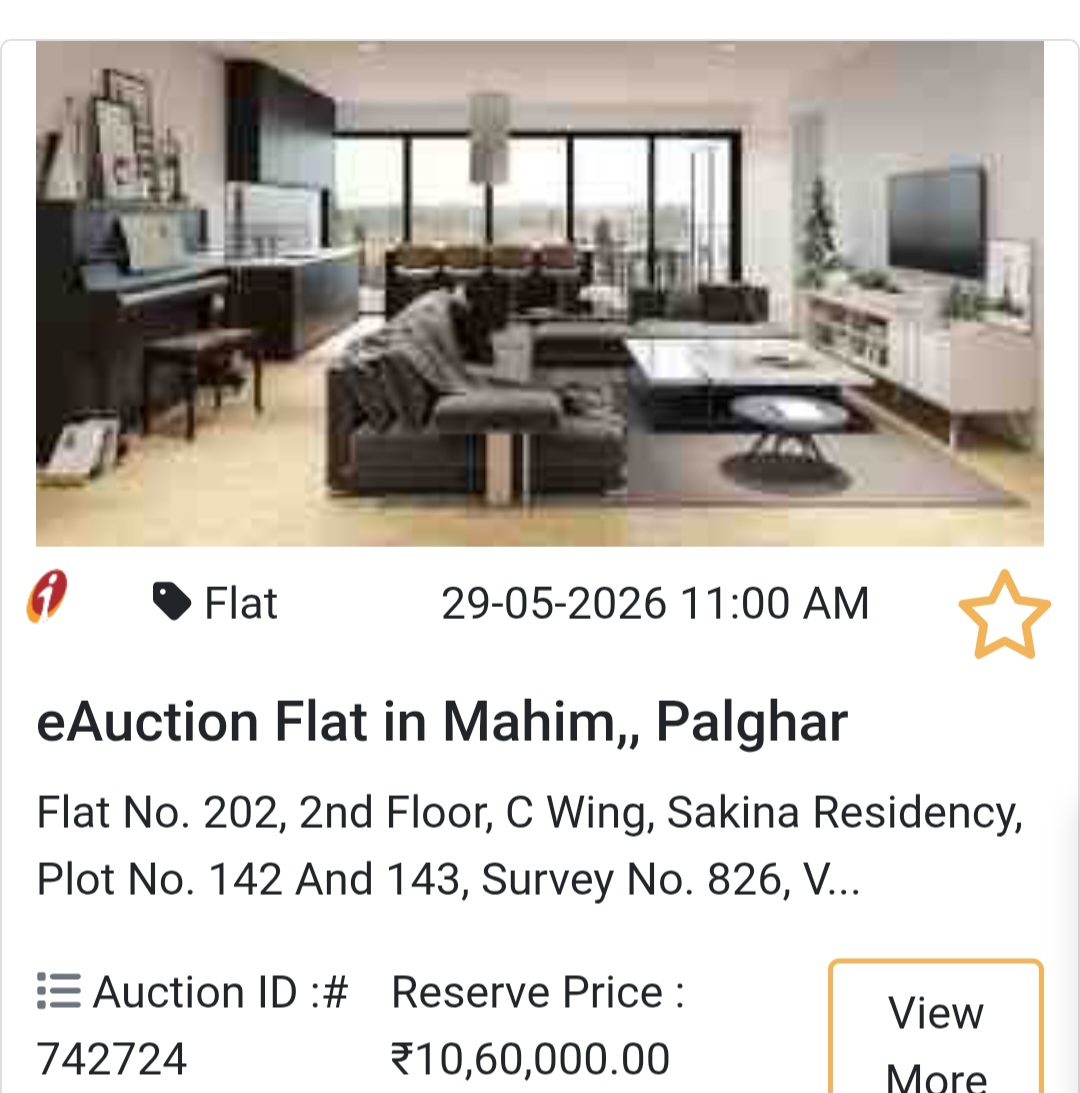 Flat in Mahim, Palghar