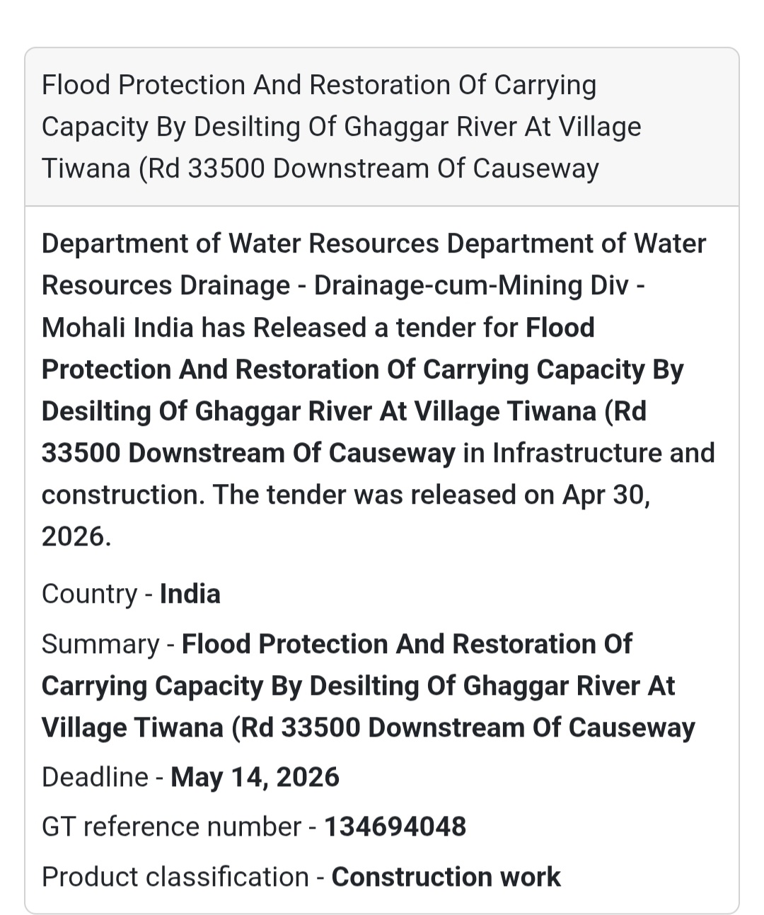 🌧️ Flood Protection & Restoration Project