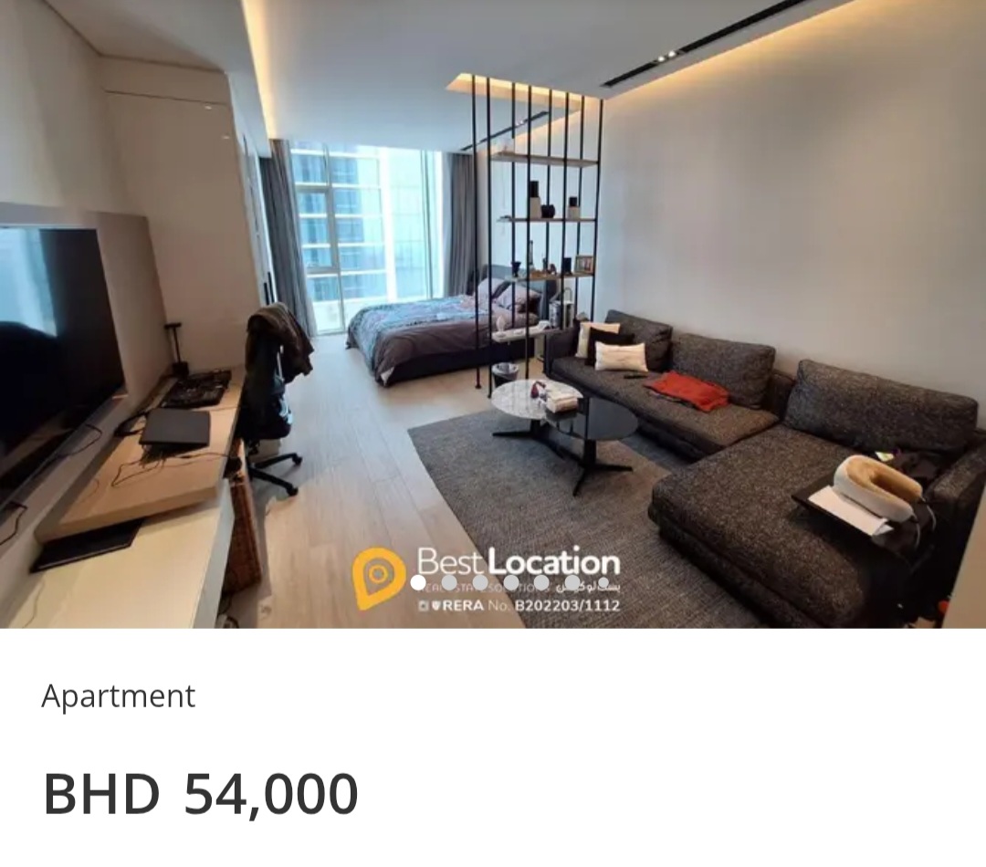 Fontana Infinity | High Floor | Sea View 💰 BHD 54,000