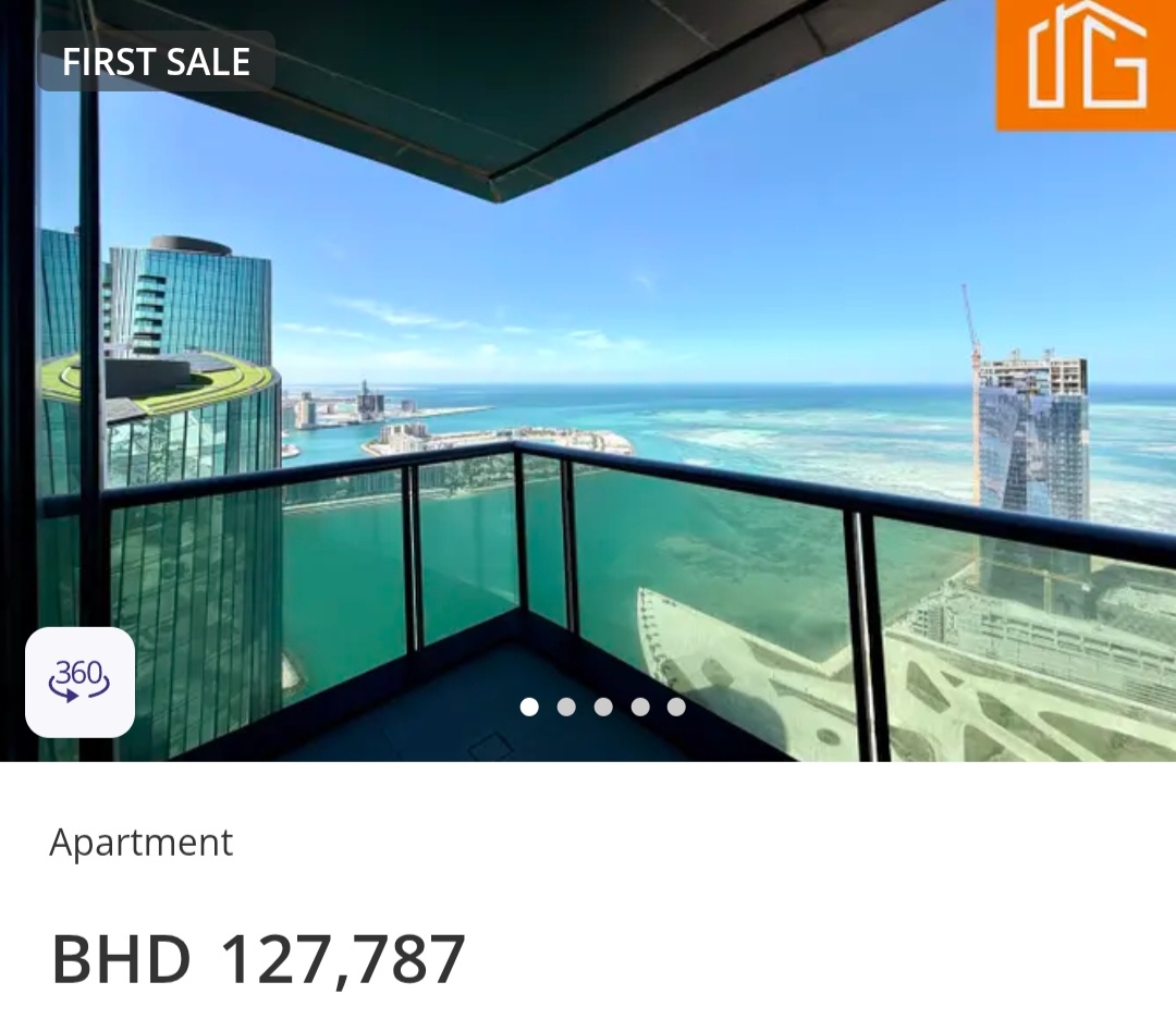 🌊 Freehold | 10-Year Plan | Luxury Studio – BHD 127,787