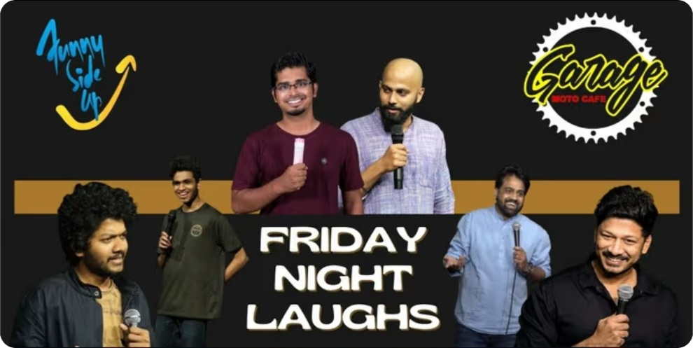 😂 FRIDAY NIGHT LAUGHS – Hyderabad! 🎤