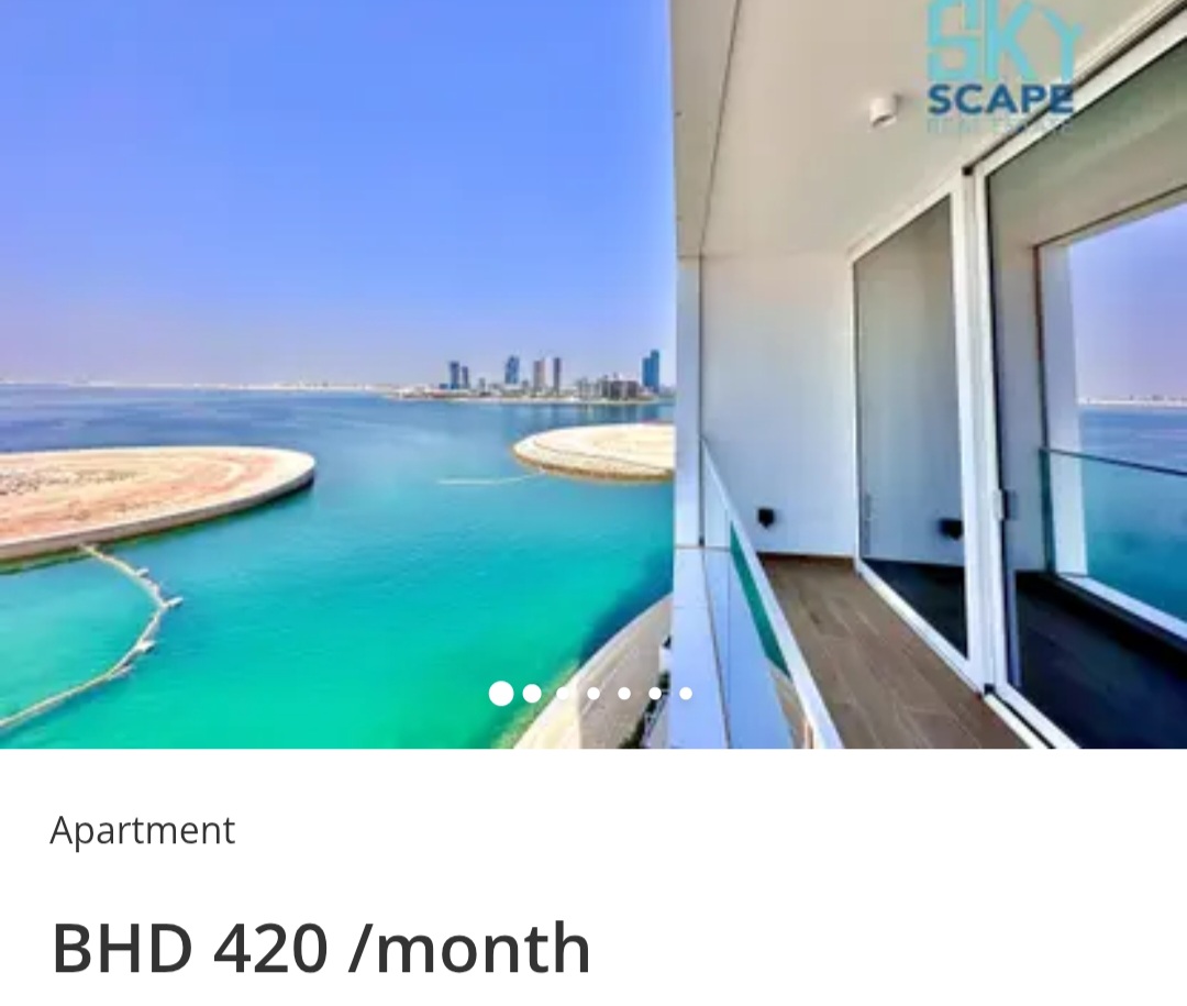 🌅 Full Beach View 1BR | Seef