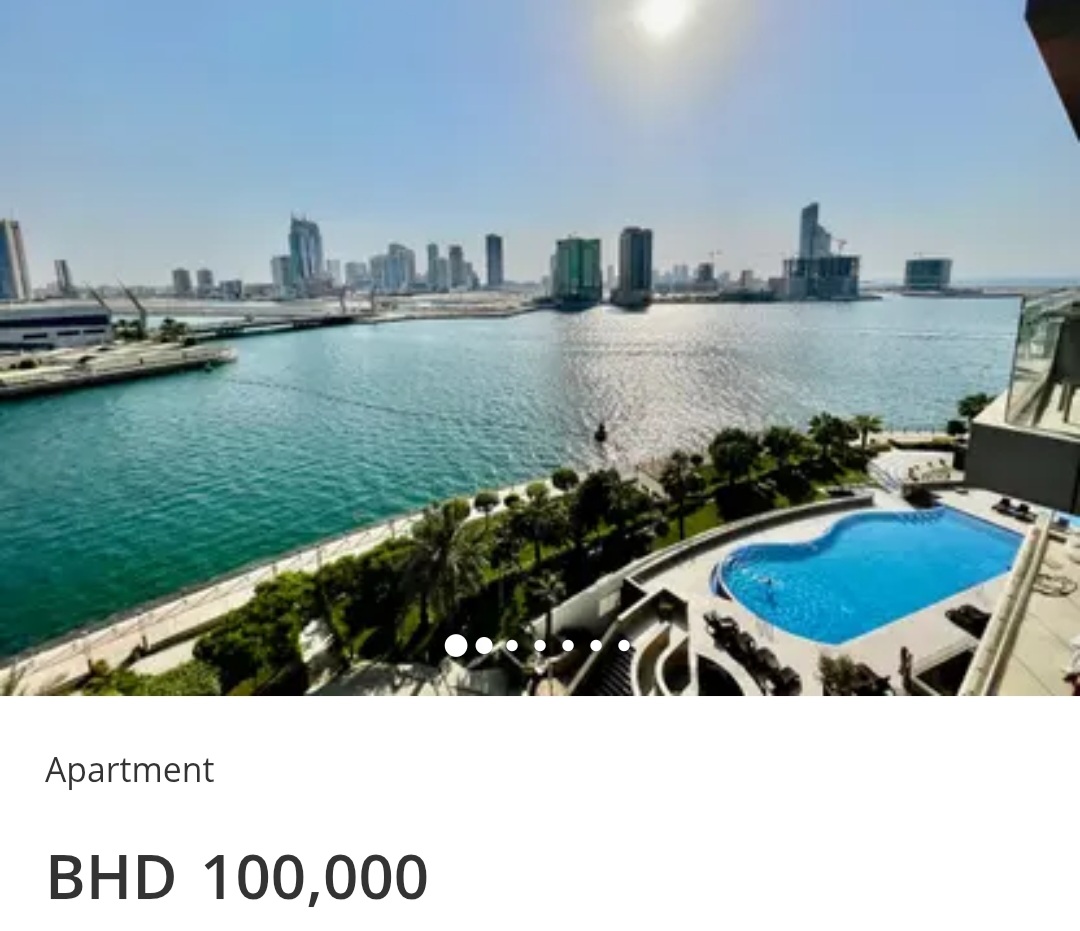 🌊 Full Sea View Apartment – Reef Island