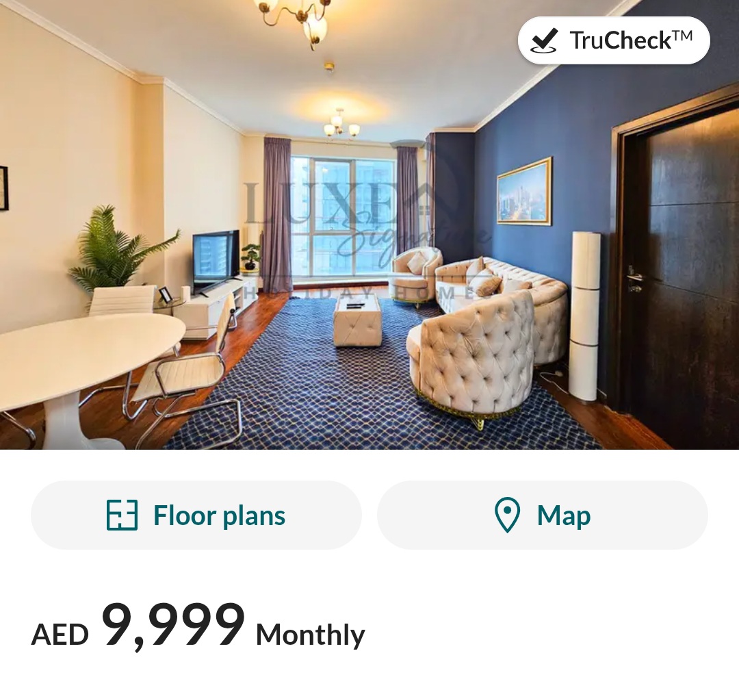 🌆 Fully Furnished 1BHK | The Torch Tower, Dubai Marina