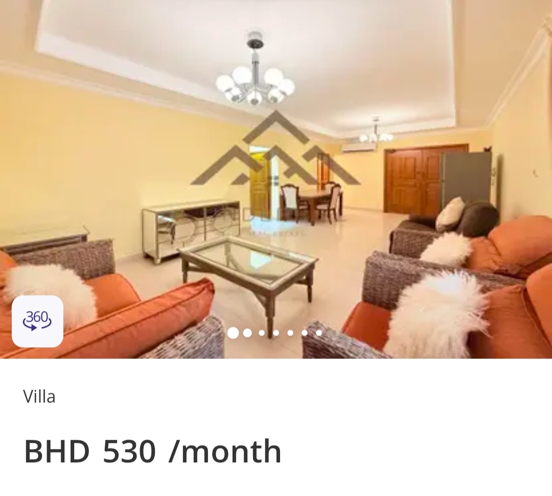 🏠 Fully Furnished 3BR Villa | Juffair