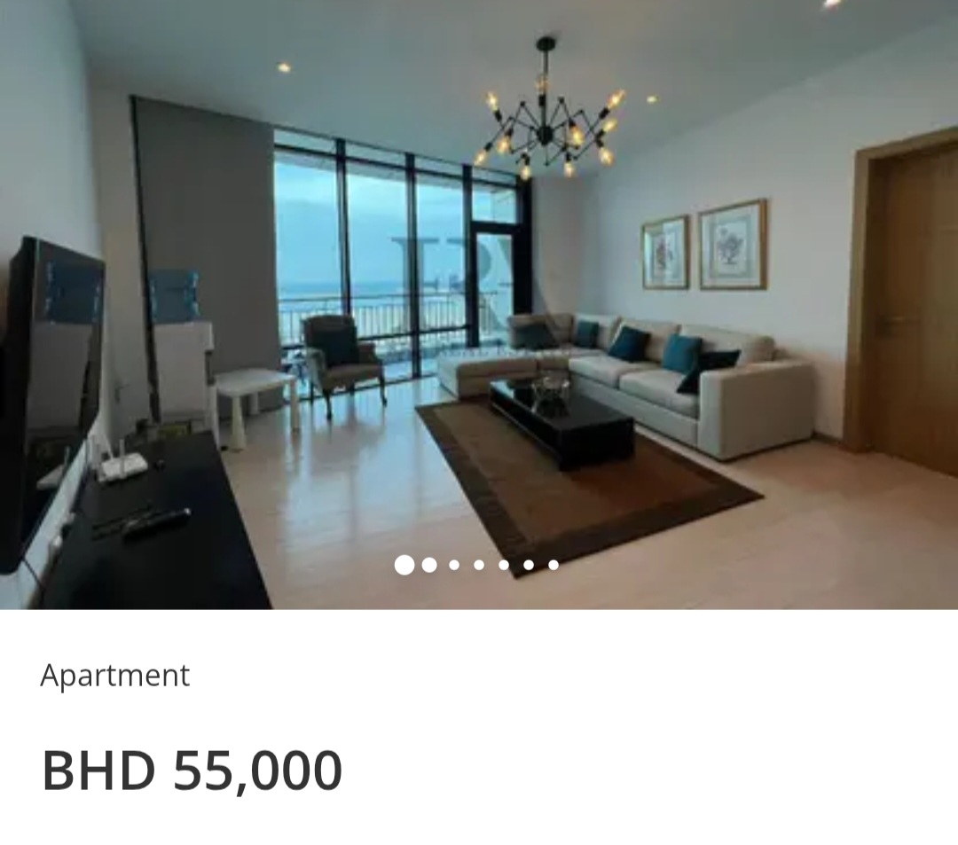 🏙️ . Furnished Studio | Bahrain Bay