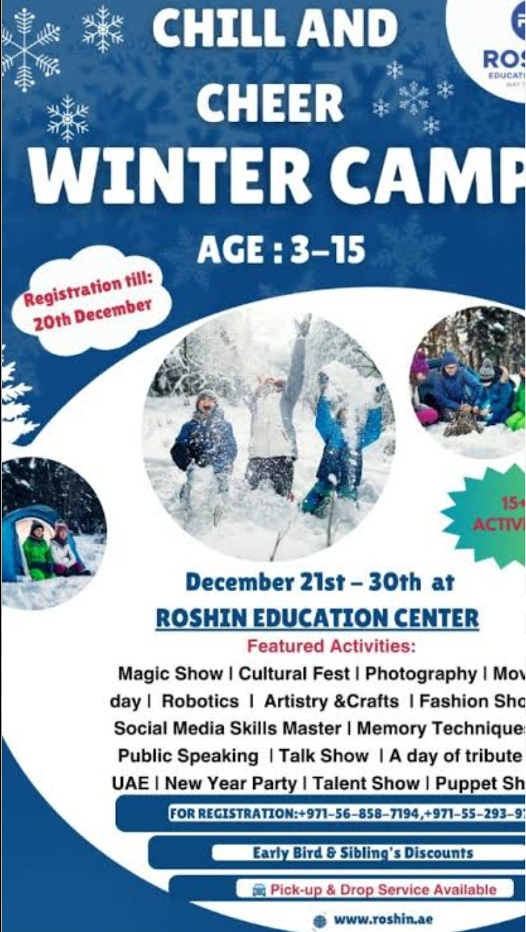 Get ready for a week full of winter fun and creativity! ❄️🎉