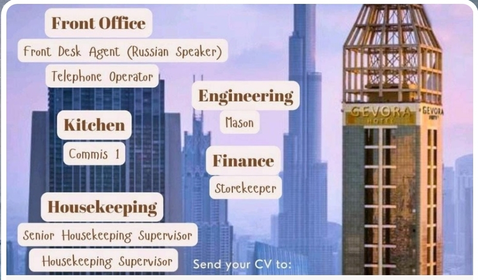 🏢 GEVORA Hotel – Dubai 🇦🇪