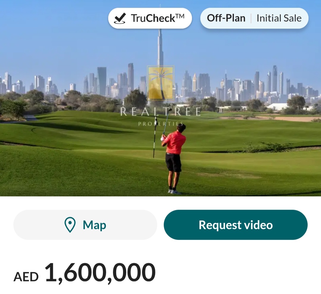 ⛳ Golf View 1BR | Rosehill – Dubai Hills Estate