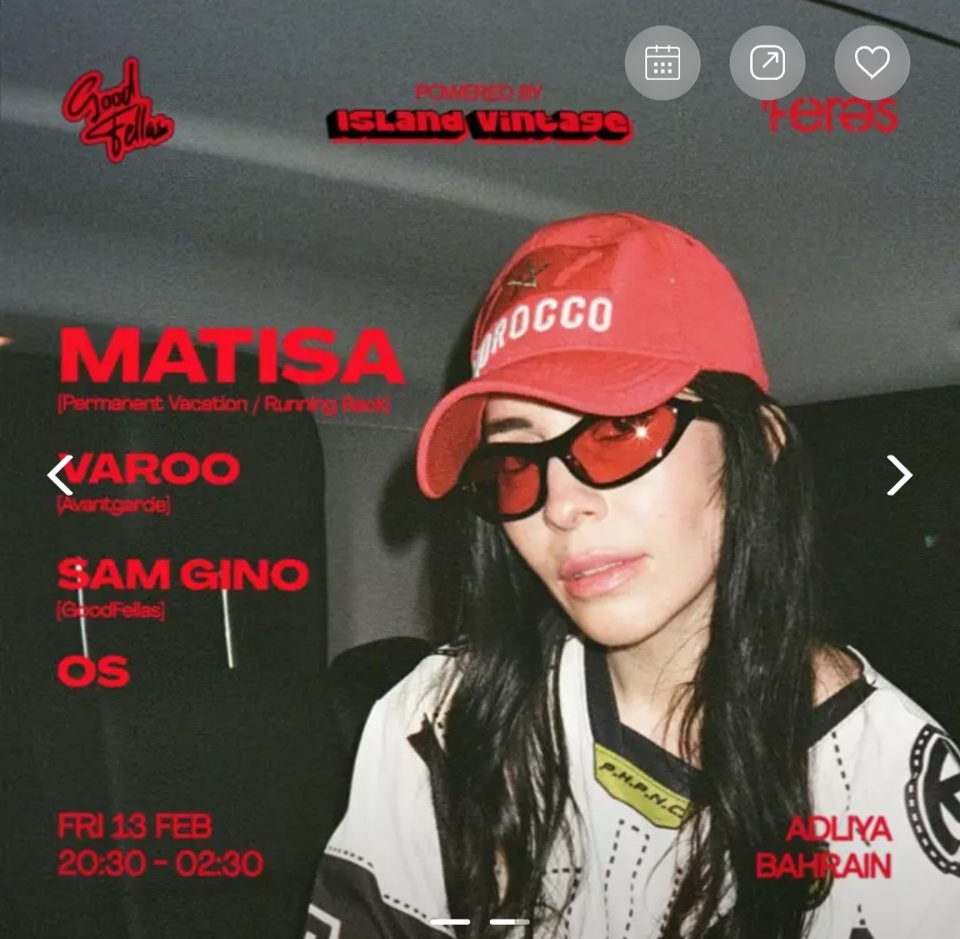 🎧 GoodFellas Invites: MATISA at Teres – JJ’s Irish Restaurant Vinyl-driven club energy all night