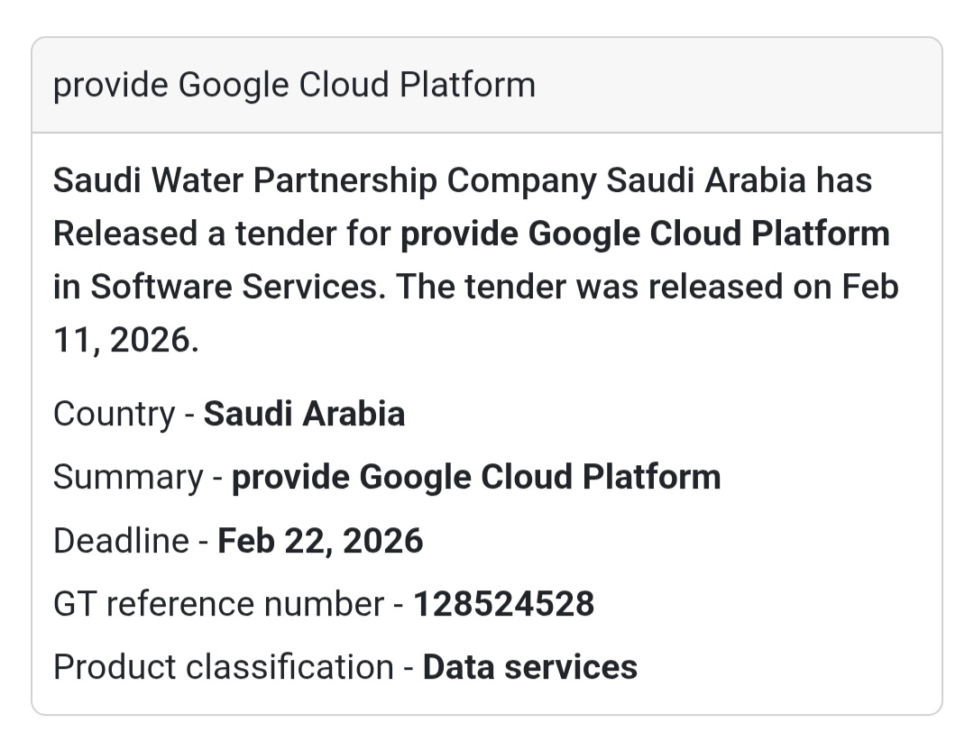☁️ Google Cloud Platform Services