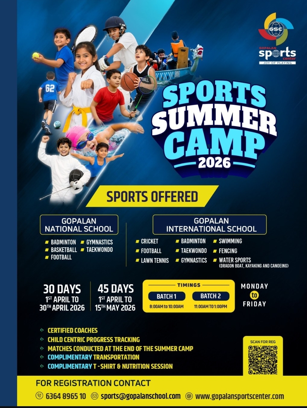 ⚽ Gopalan Sports Summer Camp 2026