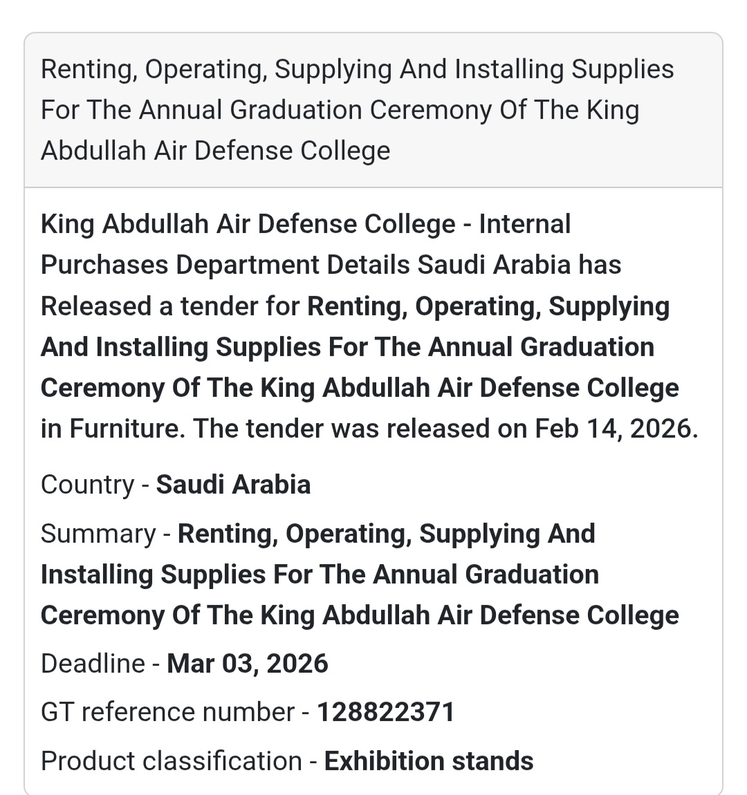 🎓 Graduation Ceremony Supplies – KSA