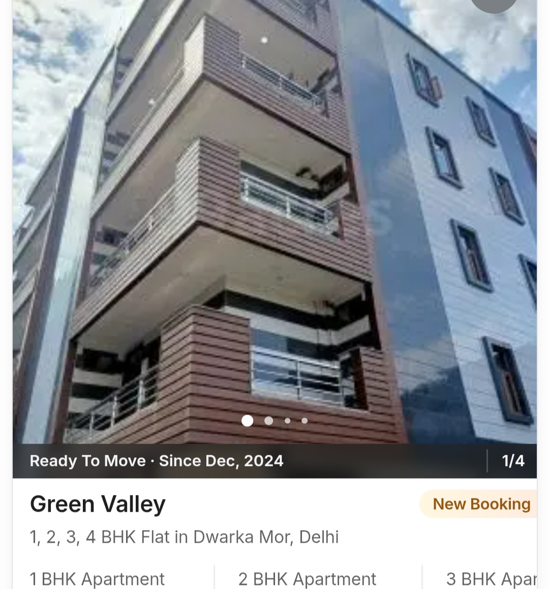 🌿 Green Valley – Dwarka Mor, Delhi 🏡✨