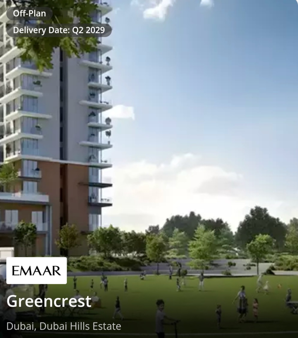 ✨ Greencrest | Dubai Hills Estate