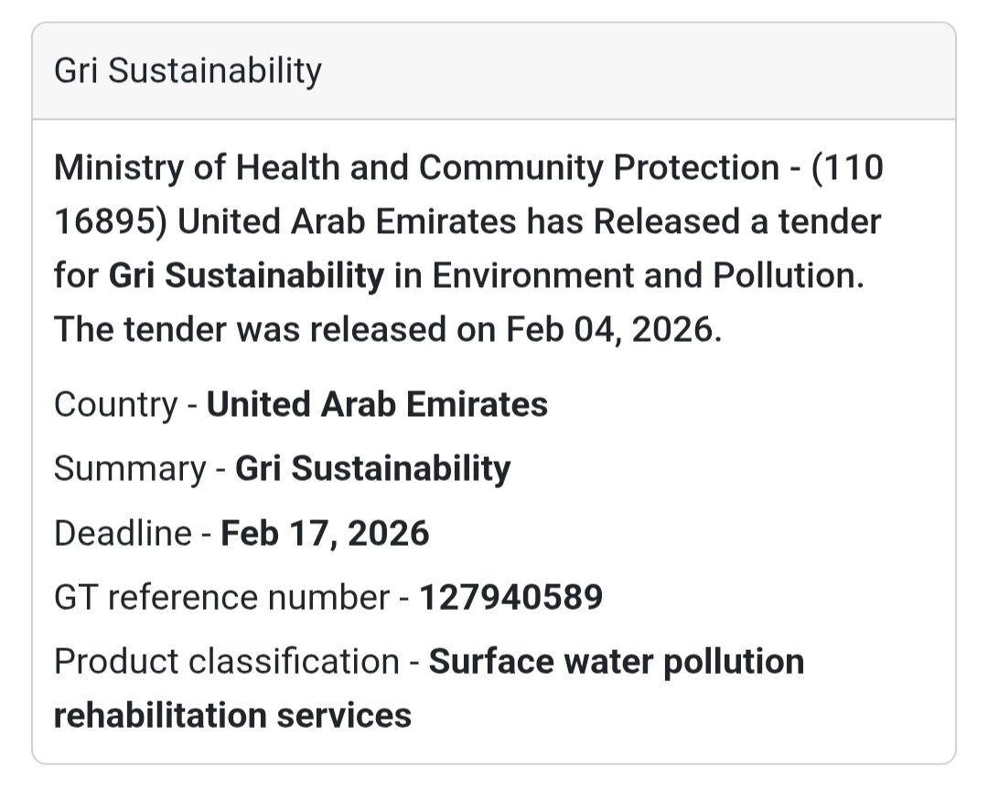 🌱 GRI Sustainability