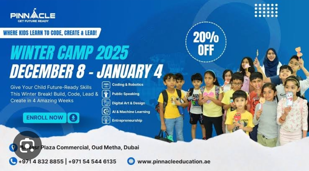 ❄️ Help your child unlock future-ready skills this winter! ❄️🚀